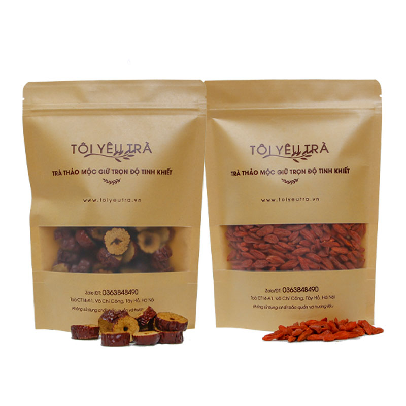 Combo trà hoa cúc, táo đỏ, kỷ tử giúp ngủ ngon an thần