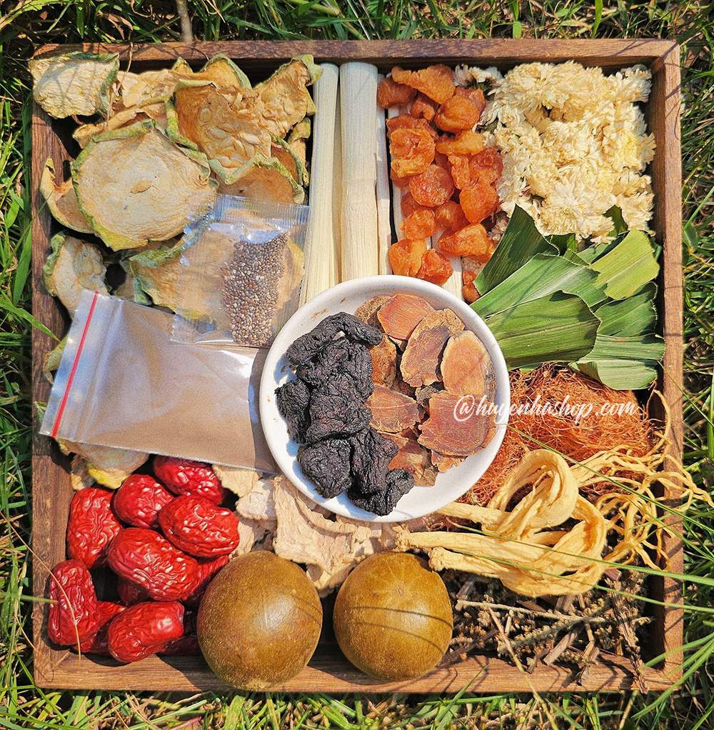 SET Trà Sâm Bí Đao Hạt Chia